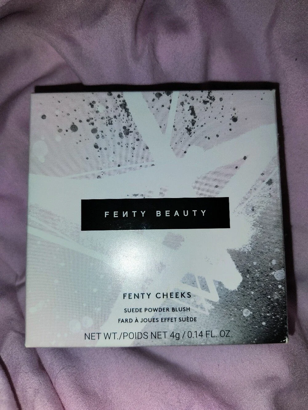 Fenty Beauty Suede Powder Blush - Lolly Poppy Vibrant Coral